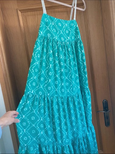Zara maxi dress green - dress,