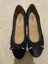 Gabor Navy Blue Suede Shoes