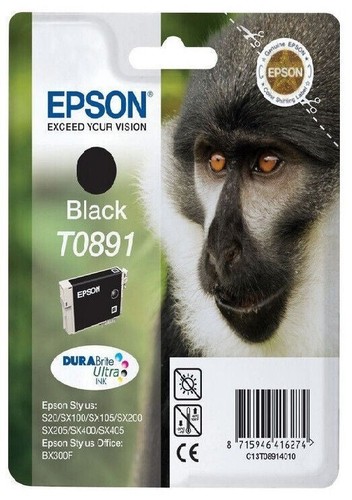 Genuine epson t0891 monkey - genuine,