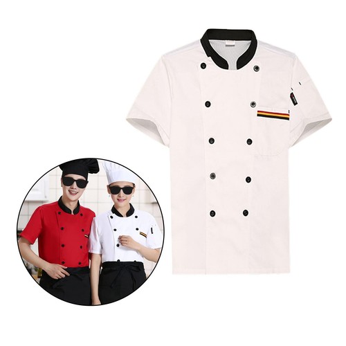 Men women chef jacket - men,