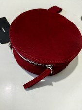 Zara Small Red Circular Bags