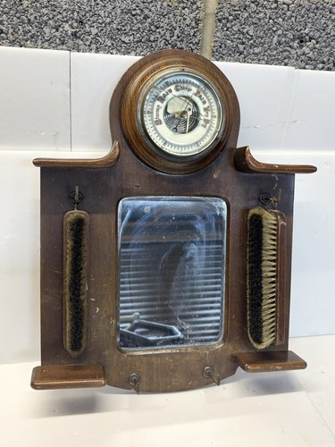 Antique aneroid barometer - aneroid,