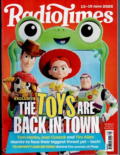 Radio times 13th june 2026 - 13th, toy