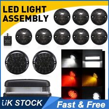 Smoked LED Light Upgrade Kit for Land Rover Defender Td5 Puma TDCI 90/110/130