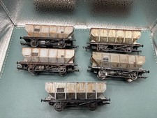 Mainline OO Gauge Job Lot Of BR Grey Weathered Hopper Wagons
