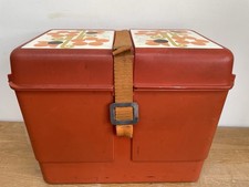 Vintage 1970s picnic hamper - vintage,