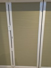 Blinds2go Pistachio Green Bifold Door Blinds ClickFit Brand New (4 Available)