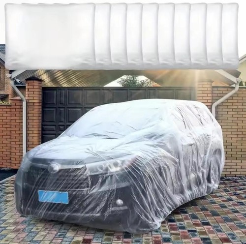 Transparent car cover - transparent,