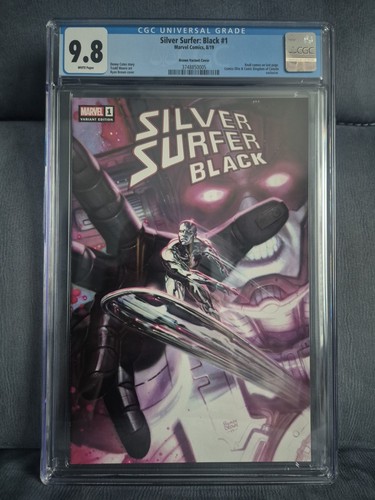 Silver surfer black - silver,