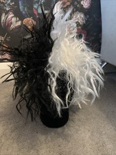 Adults Fancy Dress Wig Cruella De Vil 101 Dalmatians