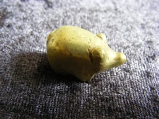 Miniature Brass Pig