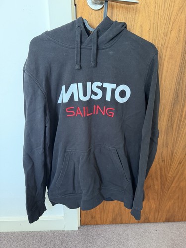 Musto sailing hoodie - sailing, black