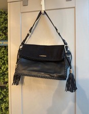 River Island Black Faux