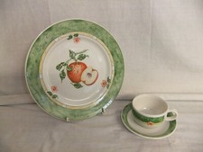 John Tams Pottery - green rim