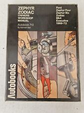 Ford Zephyr Zodiac V4 V6 MK4 Executive Autobook Manual 1966 to 1972