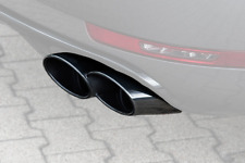 12-18 PORSCHE MACAN 96B S GTS TURBO - TECHART - EXHAUST TIPS CHROME TAILPIPES