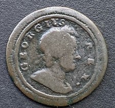 1720 Dump Farthing George I