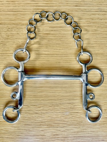 Straight bar pelham bit - pelham,