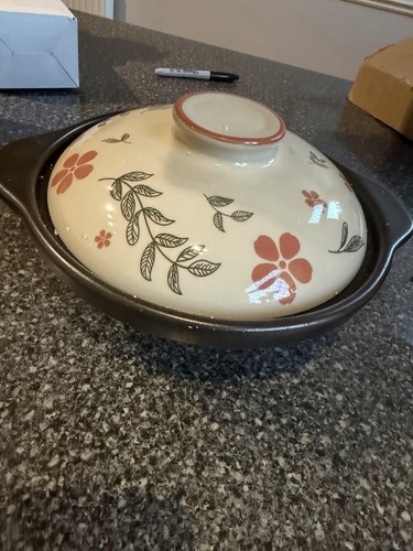 Japanese ceramic casserole - ceramic,