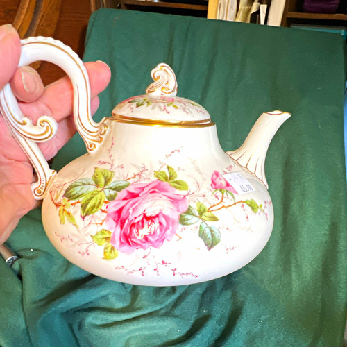 Antique limoges france teapot - limoges,