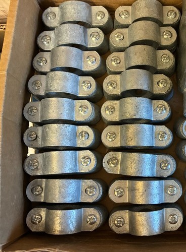 Galvanised distance saddles - 5x,