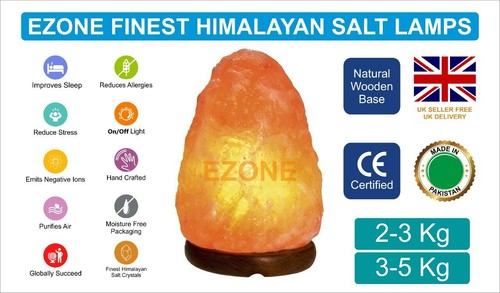 Himalayan salt lamp - salt,