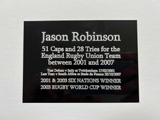 Jason Robinson - 140x100mm