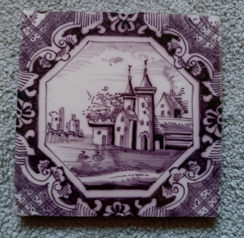 Antique dutch english mauve - dutch,