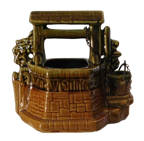 Mccoy pottery usa green - mccoy,