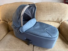 Mamas And Papas Ocarro Pram Carrycot Bassinet Blue Mist - Lovely condition!  