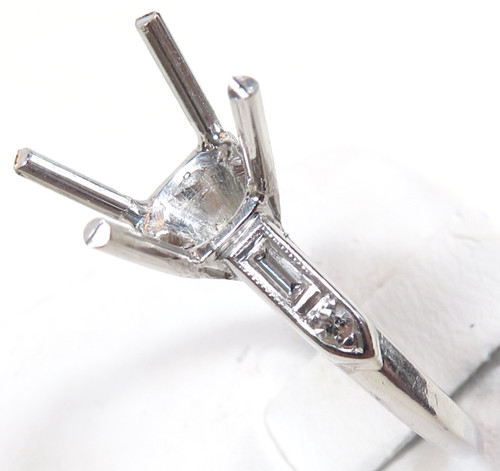 Antique art deco engagement - deco,