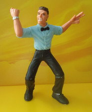 WWE WCW REF REFEREE TOY BIZ WRESTLING 5" ACTION FIGURE 1999 BLUE SHIRT