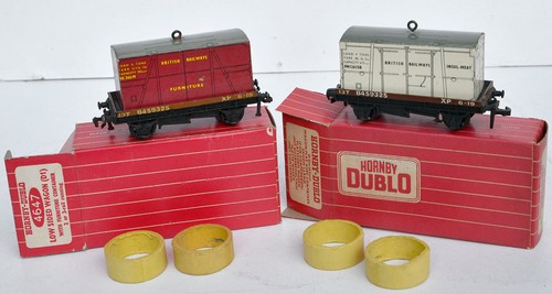 Hornby dublo boxed rail low - dublo,