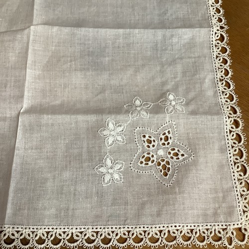 Vintage wedding handkerchief - vintage,