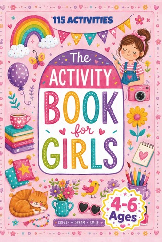 Activity book for girls - book, ages