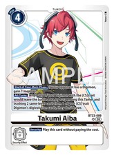 Digimon BT23 Hackers Slumber BT23-089 Takumi Aiba Super Rare 
