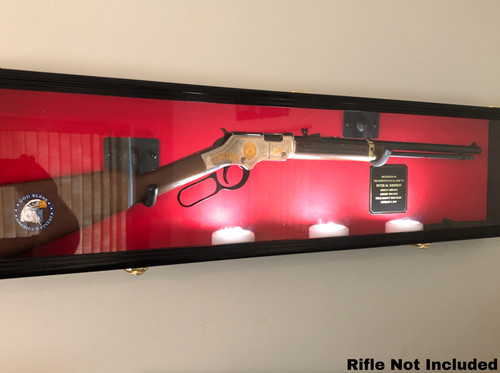 Gun display case - case, cabinet