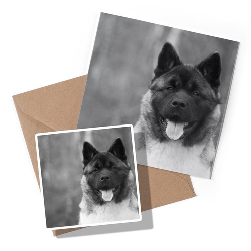 Greeting card sticker - card, &