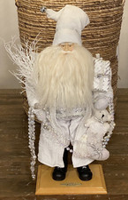 VTG OLD WORLD SANTA White Coat