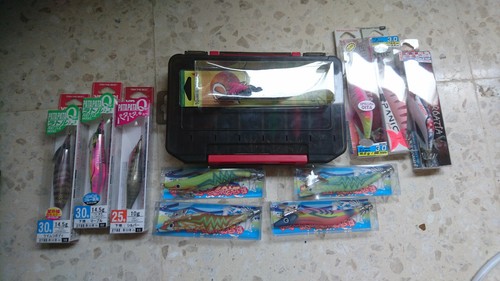 Quality squid jigs lot