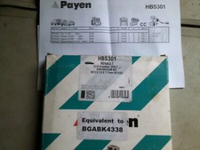 CYLINDER HEAD BOLTS FOR RENAULT CLIO 1.6 16V K4M ENGINE 1998 ON PAYEN HBS301