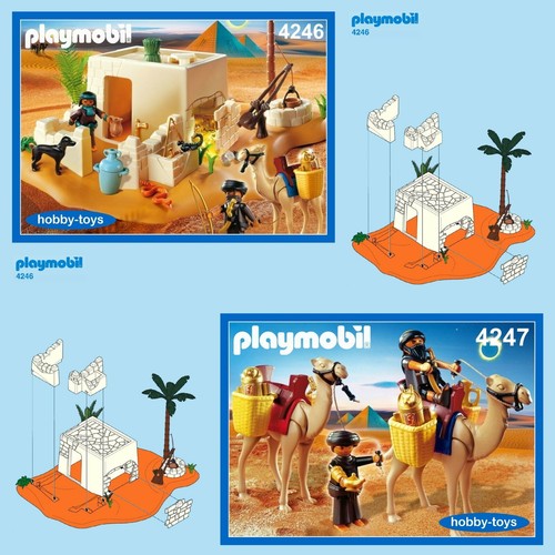 Playmobil 4246 4247 4248 - playmobil,