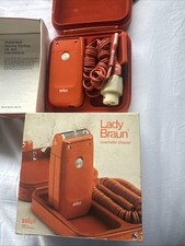 Braun Cosmetic Shaver - Lady Shaver -Vintage Retro - Foil Shaver - Fully Working