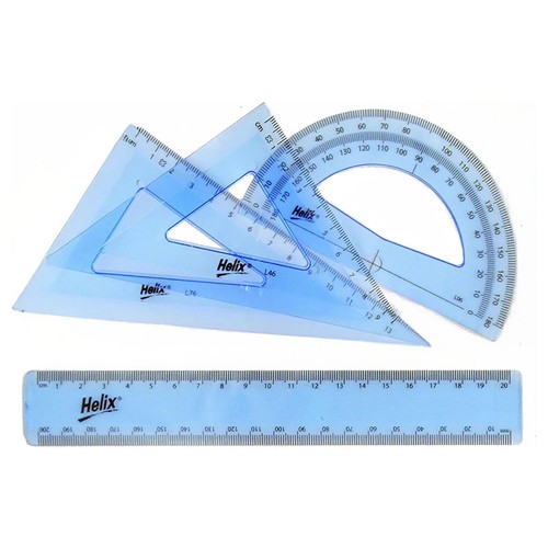 Helix geometry set back - -,