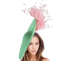 Emerald Green Derby Hat,Green