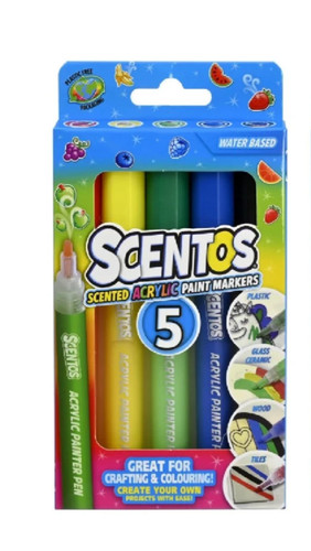 5pk scentos scented acrylic - 1x,