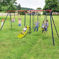 7-in-1 Kids Swing Set Heavy