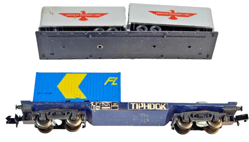 Rake gauge container - of,