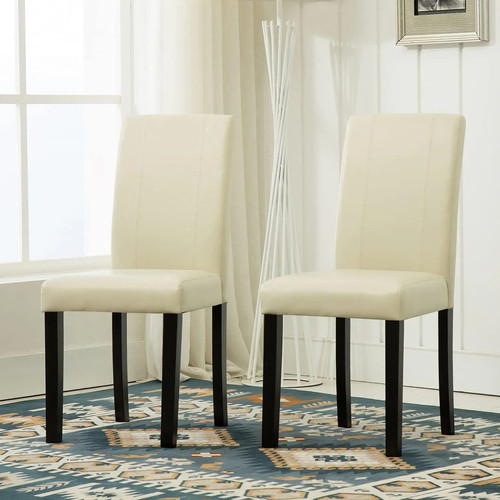 Set faux leather dining - set, of