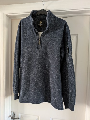 Guinness zip fleece mens - guinness,